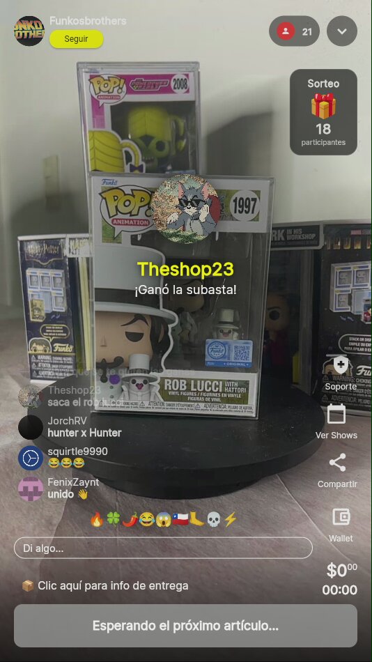 Funko Pop! Rob Lucci Hattori