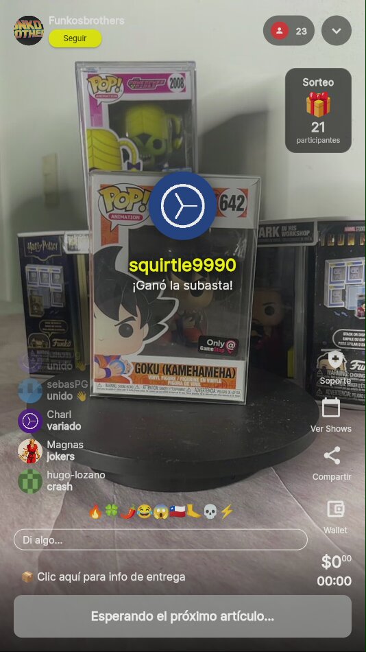 Funko Pop! Goku Kamehameha #642