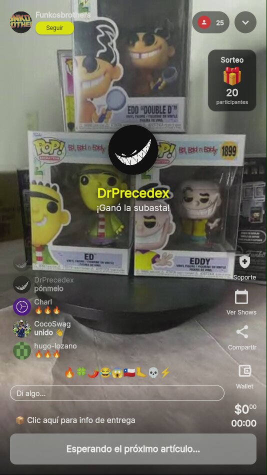 Funko Pop Ed Edd y Eddy