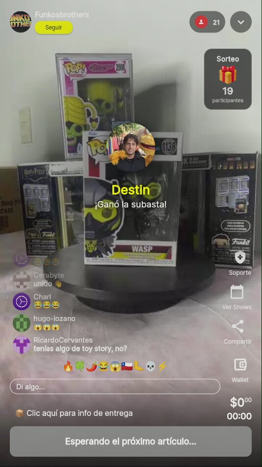 Funko Pop! Marvel Wasp #1138