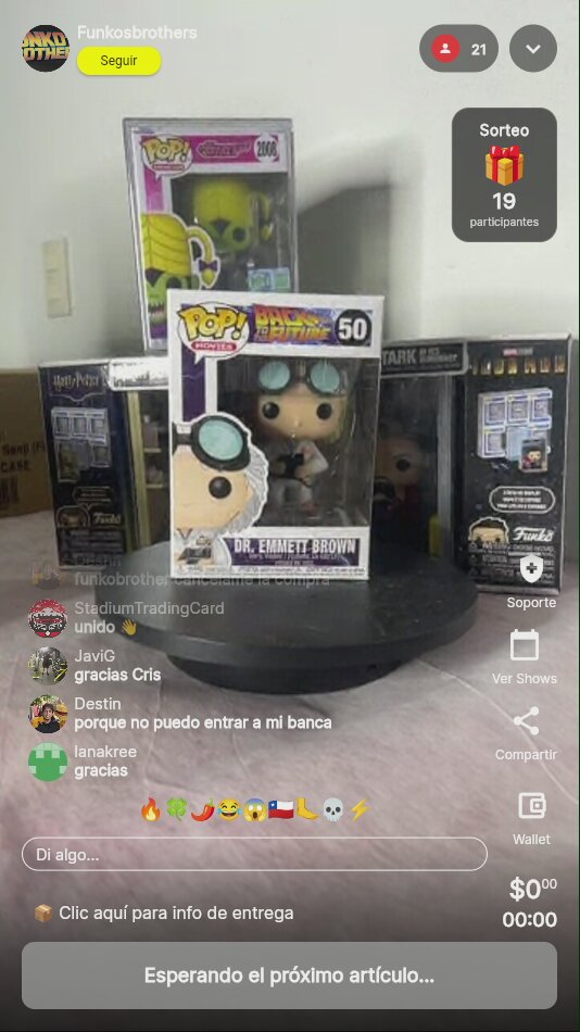 Funko Pop Dr. Emmett Brown #50