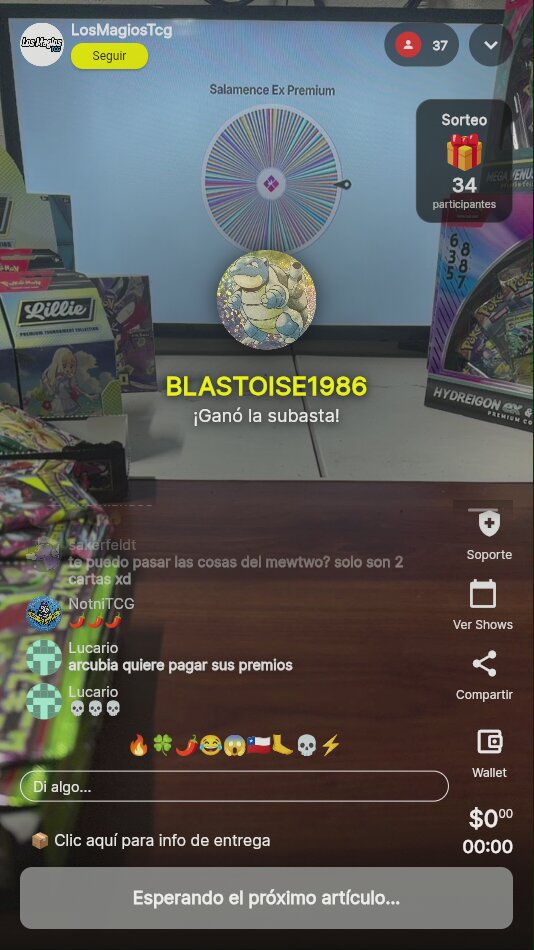 Lotería Pokémon Premium