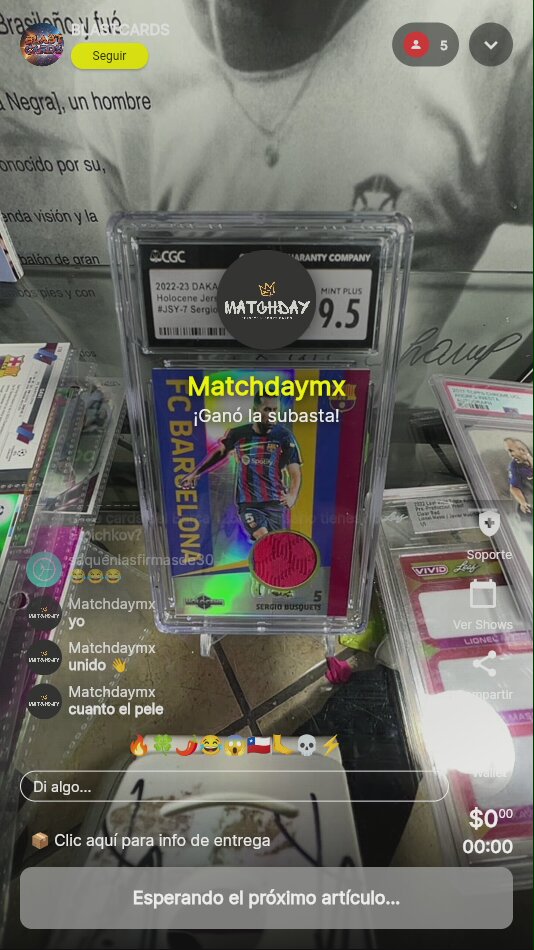 Busquets Holocene DAKA Barcelona CGC 9.5