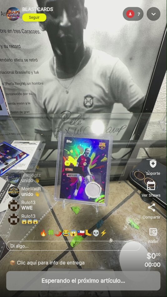 Aitana Bonmati Zaffel Autograph Card