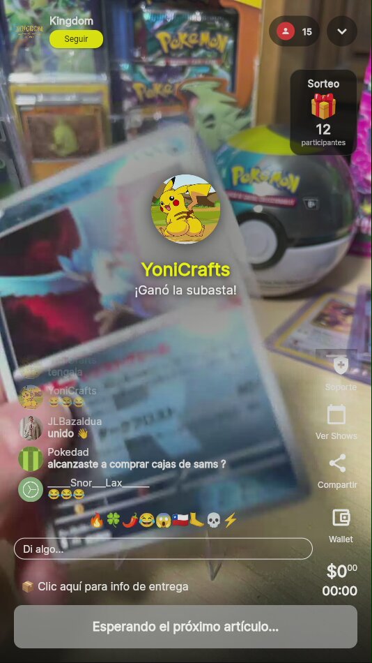 Carta Pokémon Articuno Equipo Rocket