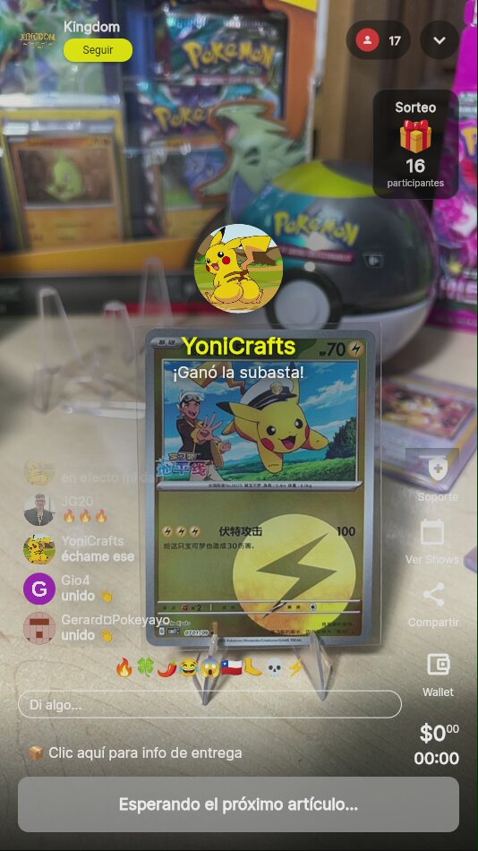 Pikachu marinero chino coleccionable