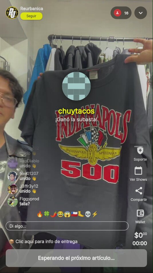 Playera Vintage Indianapolis Motor Speedway