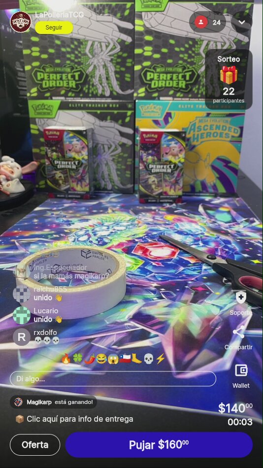Pokémon TCG: Booster Packs Perfect Order