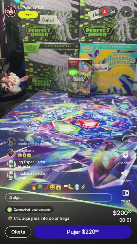 Pokémon TCG Perfect Order ETB