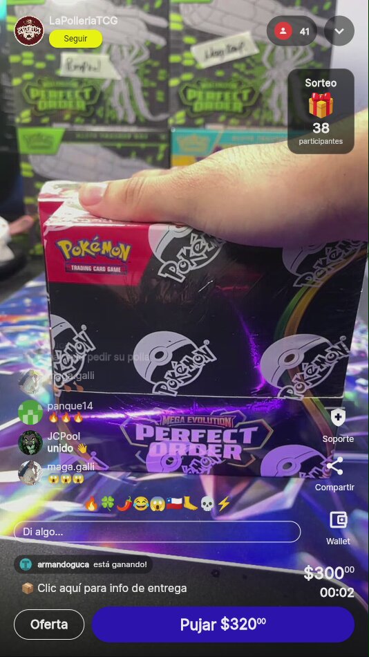 Pokémon TCG Perfect Order Booster