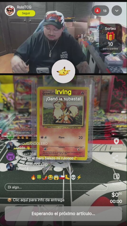 Carta Pokémon Growlithe Base Set