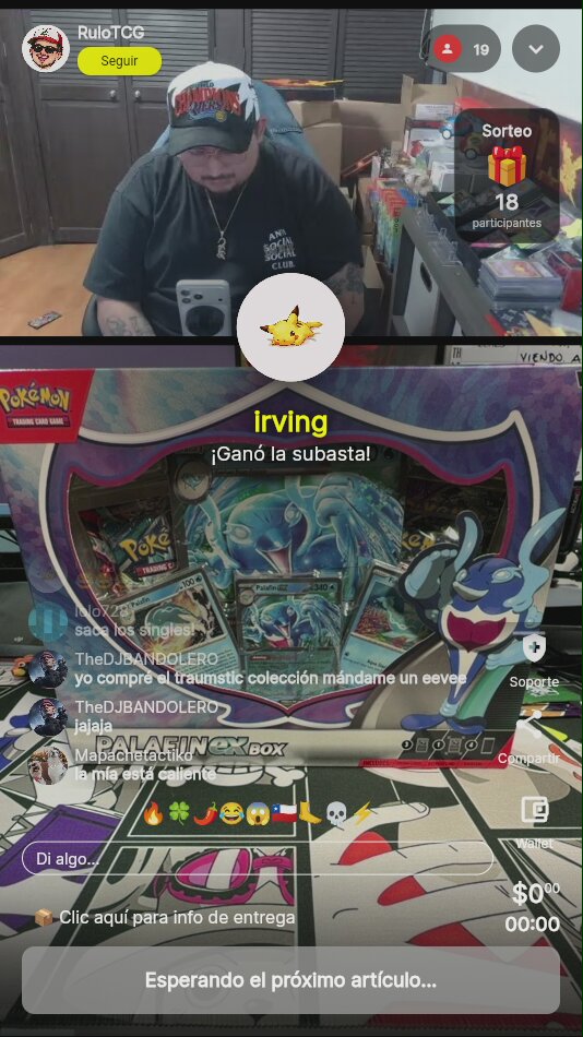 Pokémon TCG Palafin ex Box