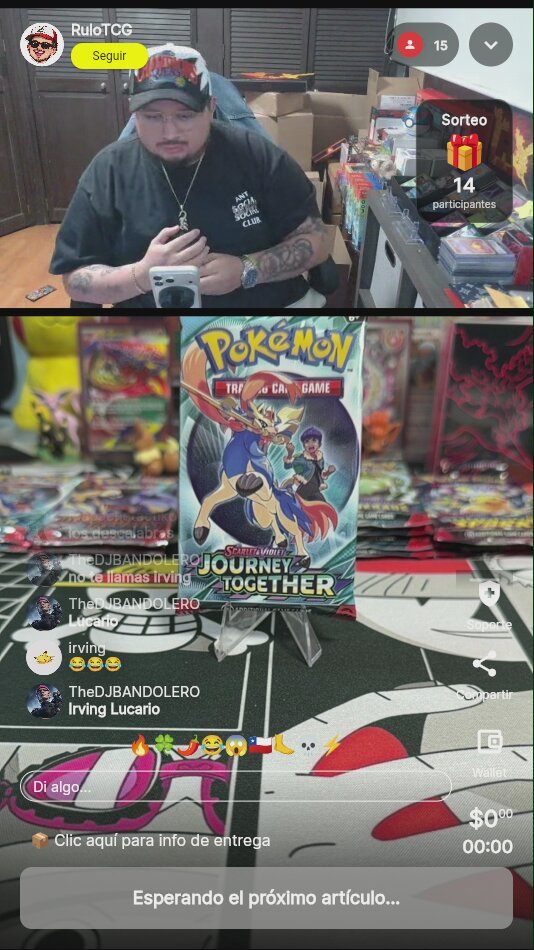 Pokémon TCG Journey Together Booster