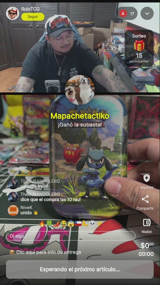 Lata Pokémon Riolu Roggenrola