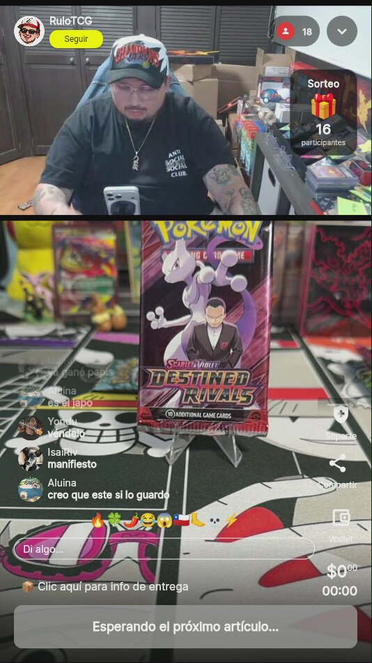 Pokémon TCG Destined Rivals Booster