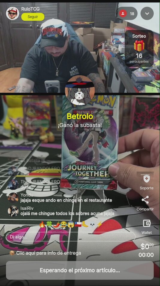 Pokémon TCG Journey Together Booster