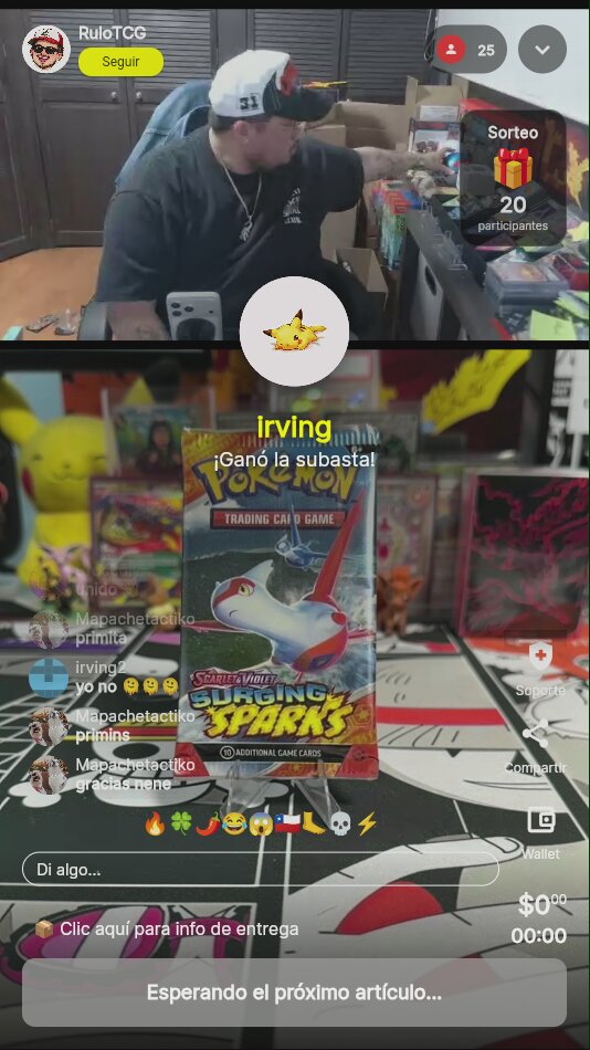 Pokémon Surging Sparks Booster Pack