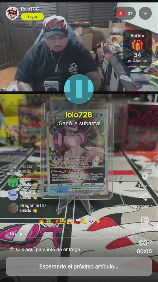 Palkia VSTAR Origin Forme Pokémon