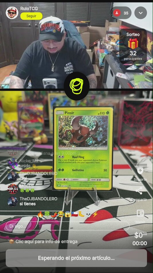 Carta Pokémon Pinsir