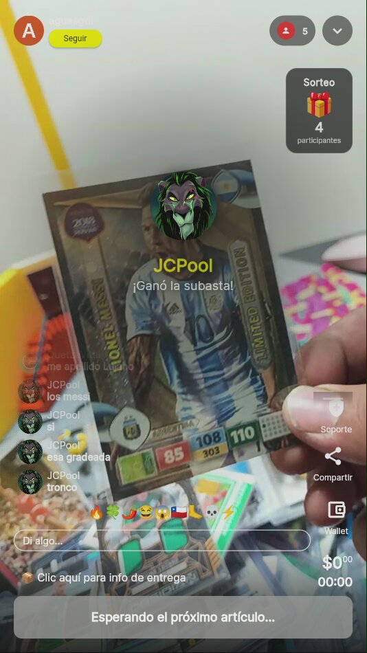 Sticker Messi Panini World Cup 2022