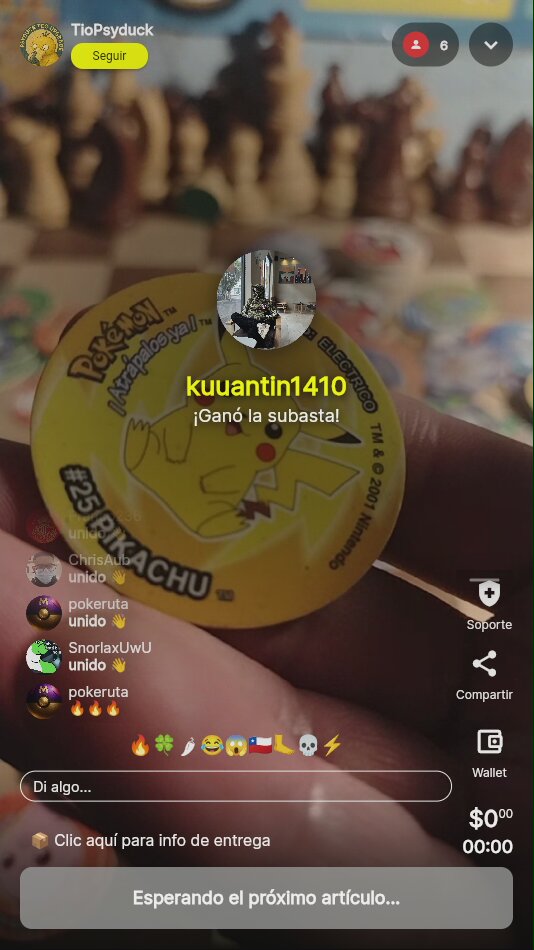 Tazo Pokémon Pikachu 2007