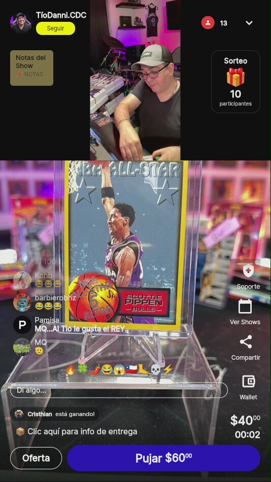 Scottie Pippen NBA All-Star Card