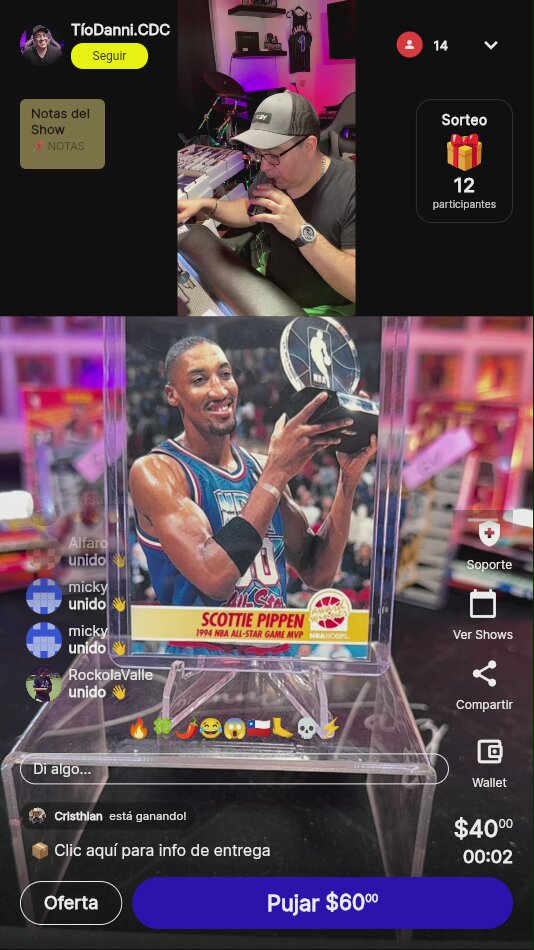 Scottie Pippen Skybox MVP 1994