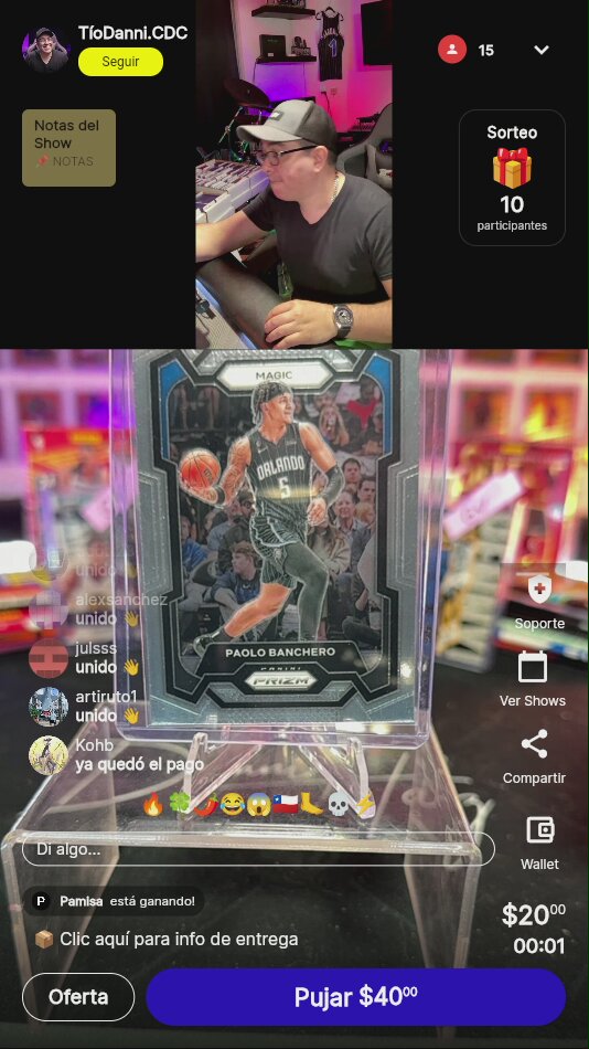 Paolo Banchero Panini Prizm Rookie