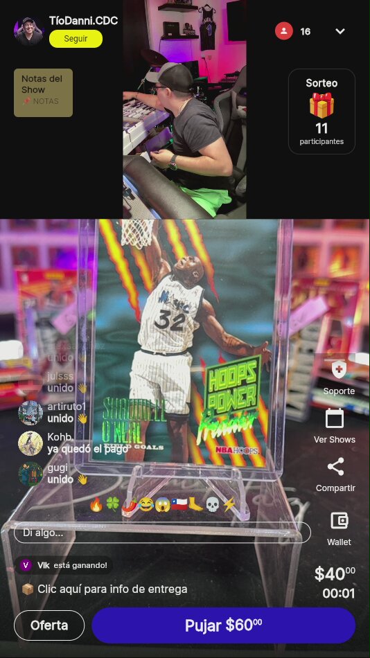 Shaquille O'Neal Hoops Power 1995