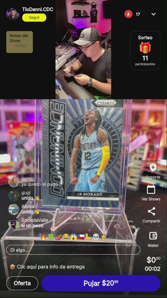 Ja Morant Dominance Prizm