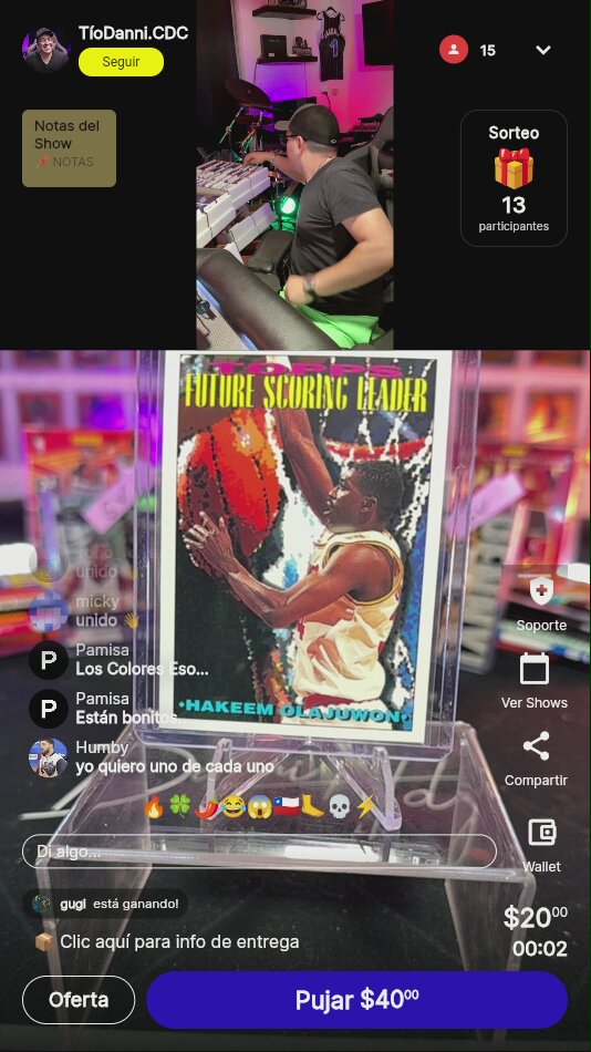 Hakeem Olajuwon Topps 1993