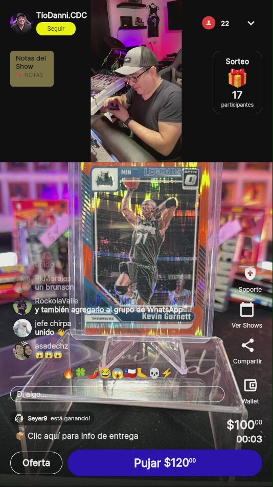 Kevin Garnett Optic Min Legends