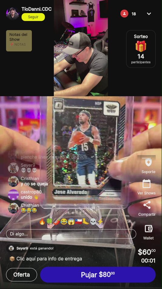 José Alvarado Optic NOP Pelicans