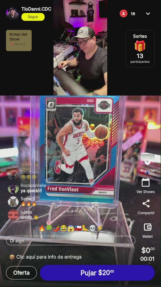 Fred VanVleet Optic Concourse Rockets