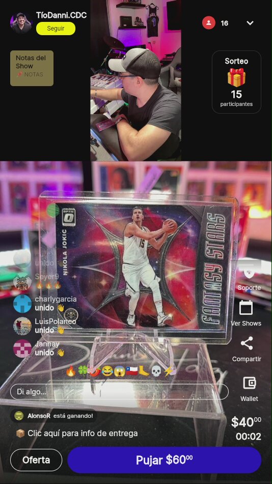 Nikola Jokic Optic Fantasy Stars