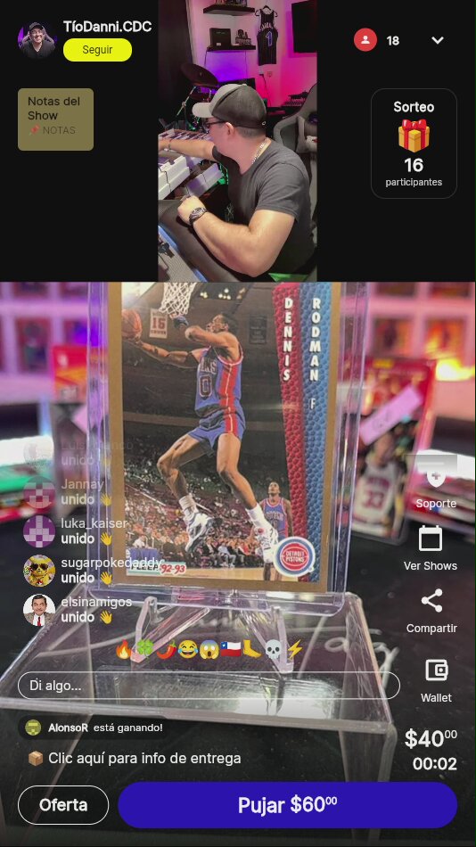 Dennis Rodman Fleer 92-93 #66