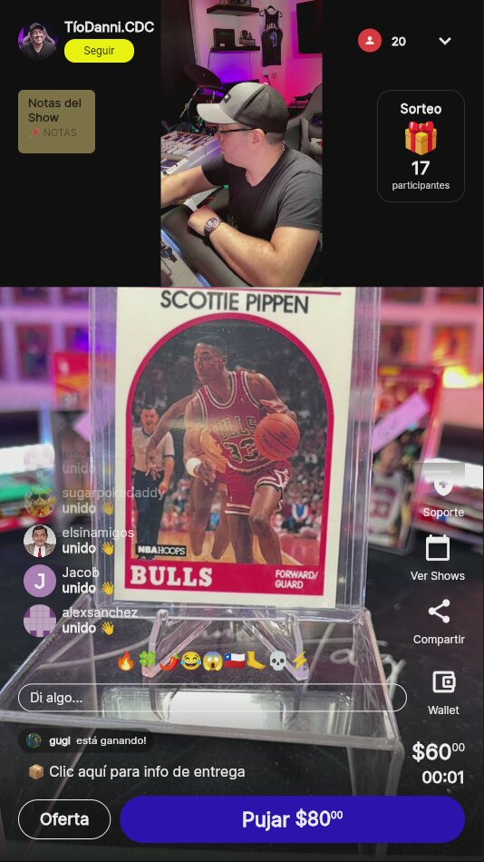 Scotty Pippen NBA Hoops 1989