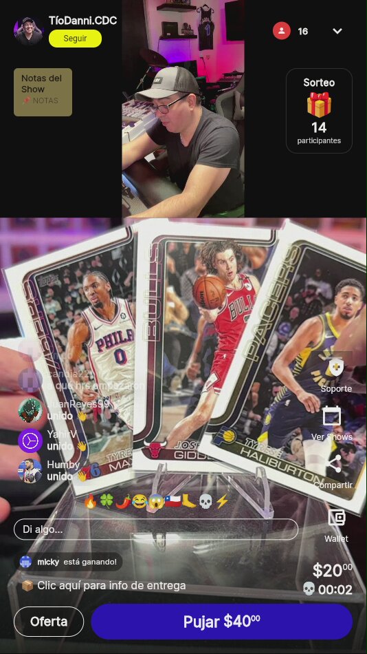 Lote Cartas Topps NBA