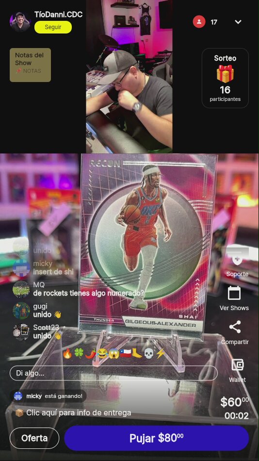 Shai Gilgeous-Alexander Recon Card