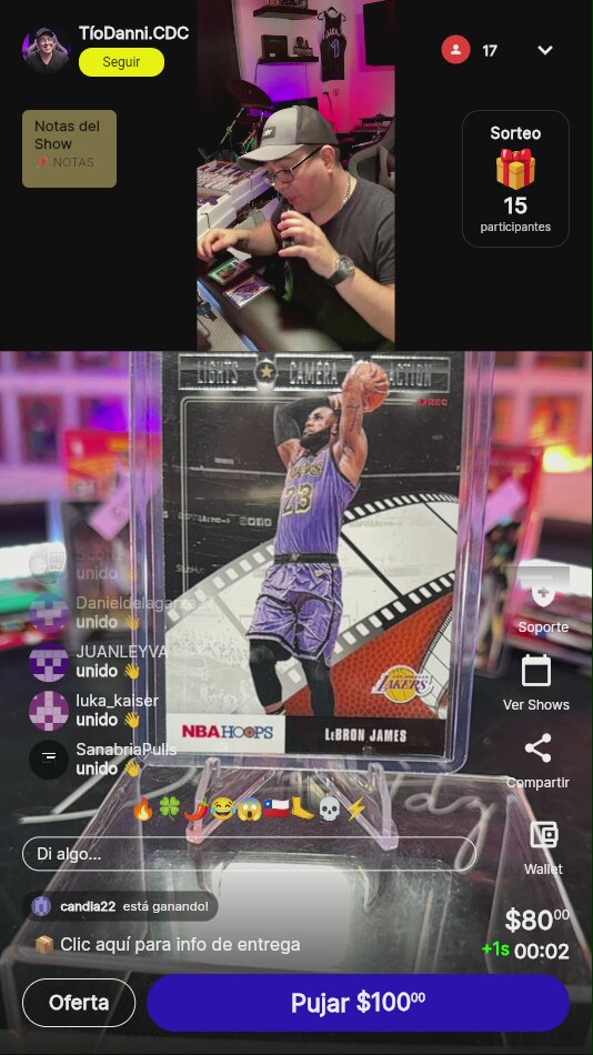 LeBron James NBA Hoops 2020-21