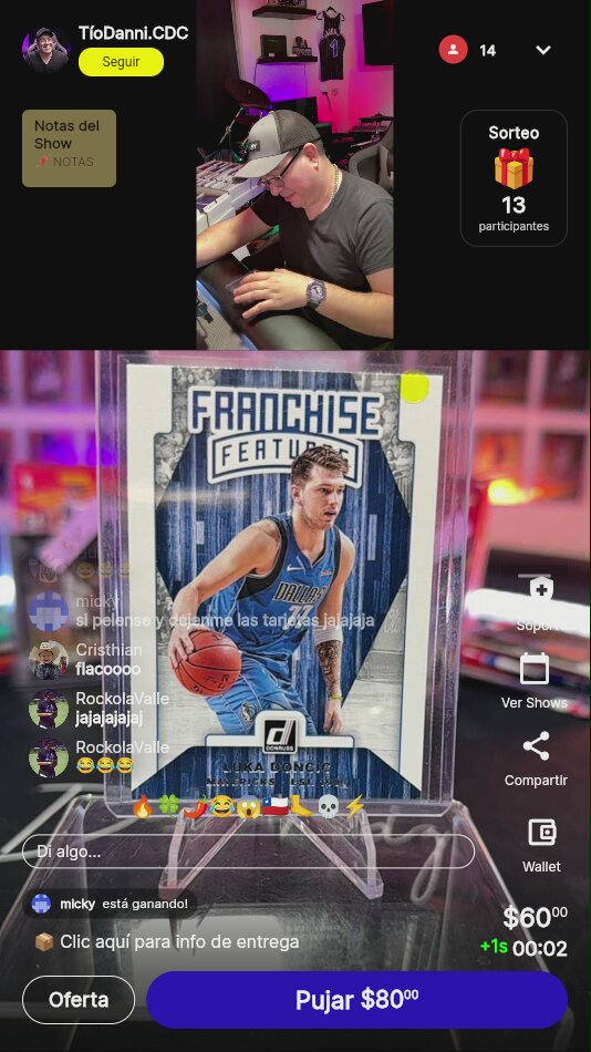 Luka Dončić Franchise Features Card