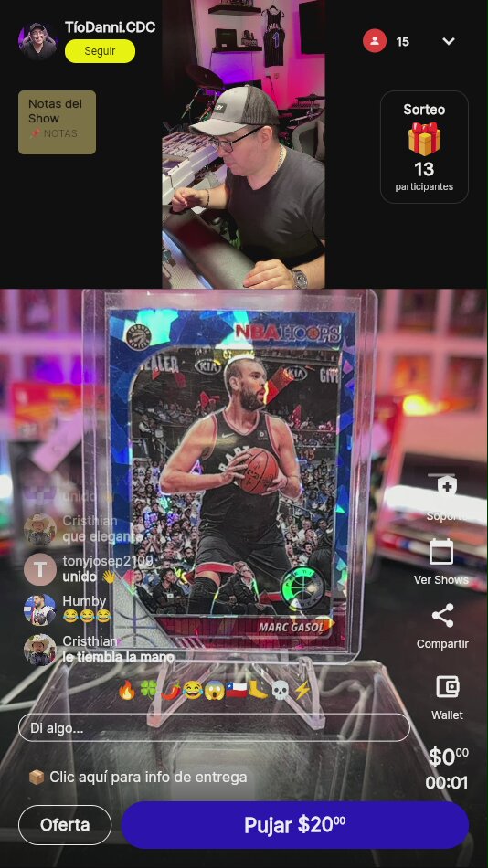 Marc Gasol NBA Hoops Card