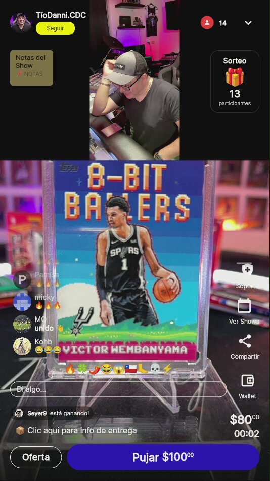 Wembanyama 8-Bit Ballers Topps 2025