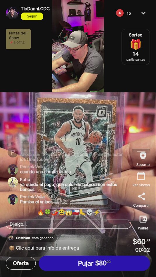 Ben Simmons Optic Card /99