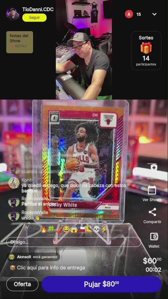 Coby White Optic Chicago Bulls