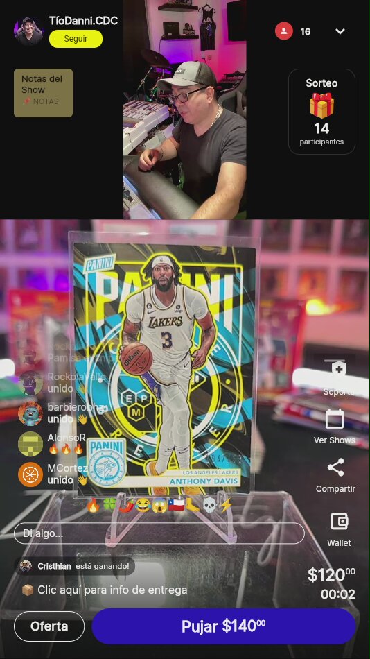 Anthony Davis Panini Numbered Card