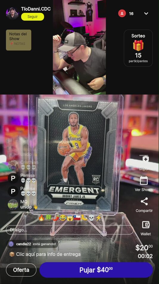 Bronny James Jr. Rookie Card