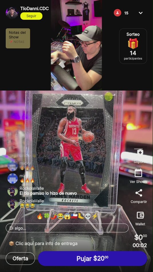 James Harden Prizm Houston Rockets