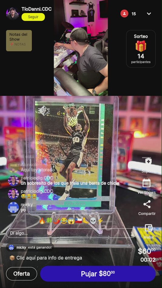 David Robinson SP Authentic Card