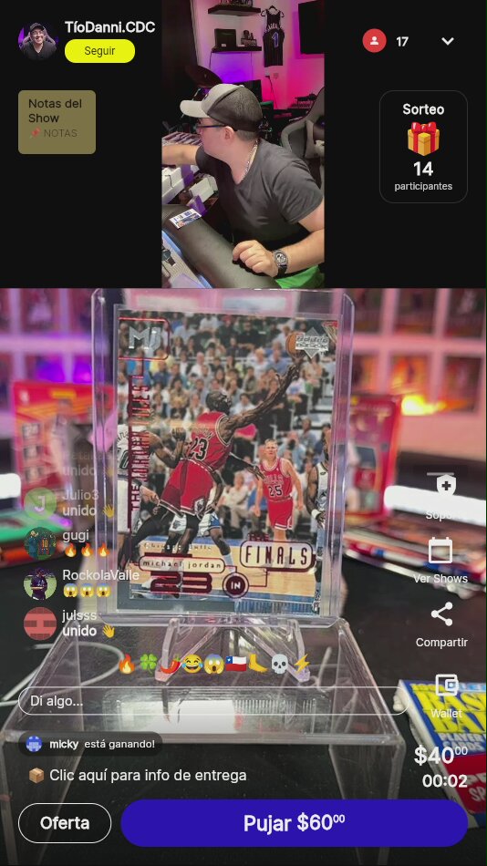 Michael Jordan 1998 NBA Finals Card